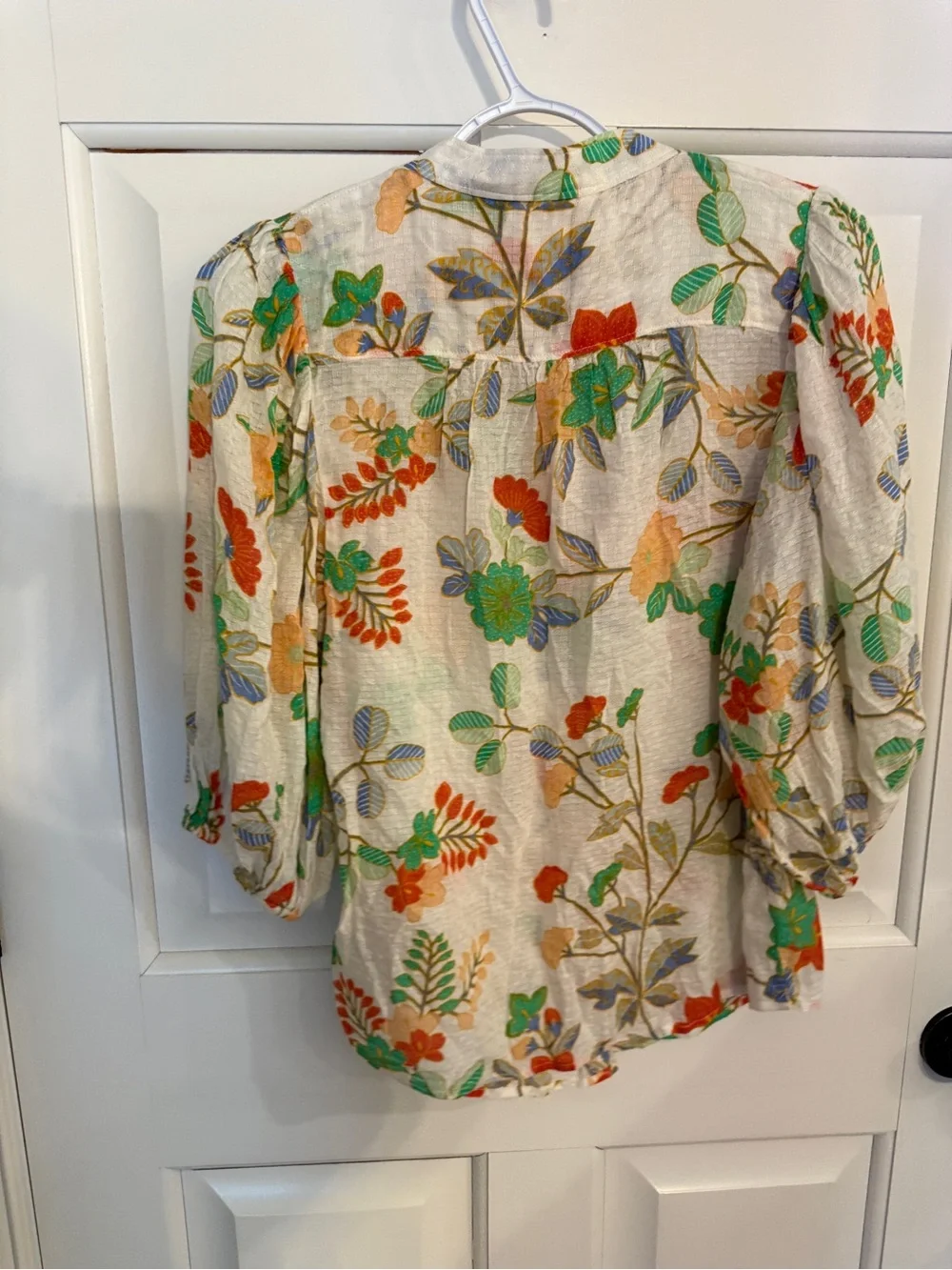 Maeve by Anthropologie Kalapana floral Button Front Blouse Size 0 6036